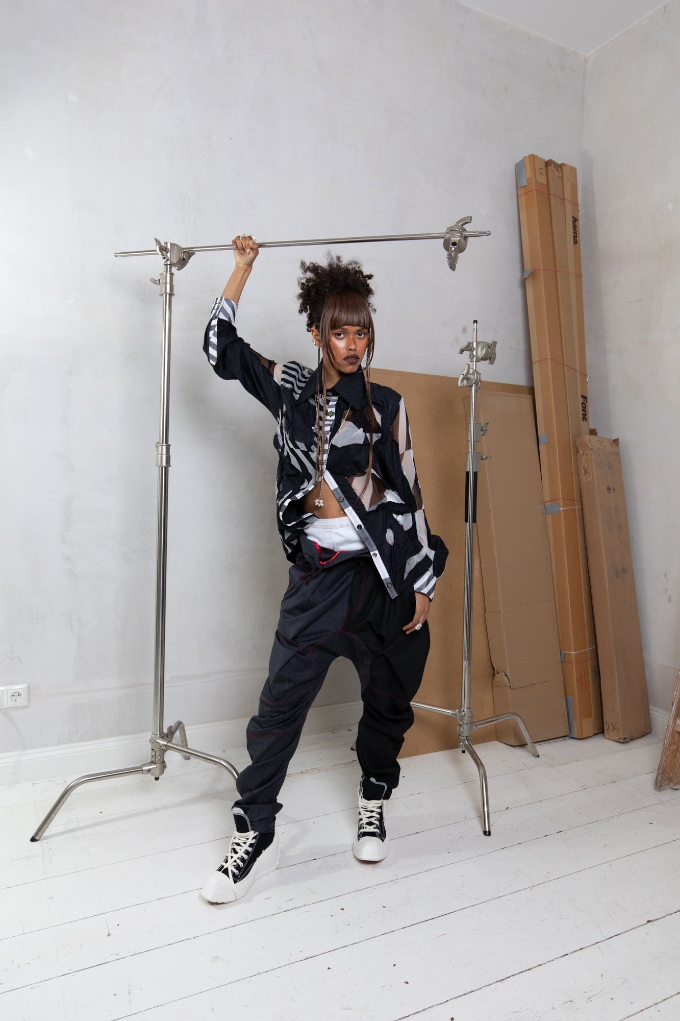 Virgin wool "J.J" Pants