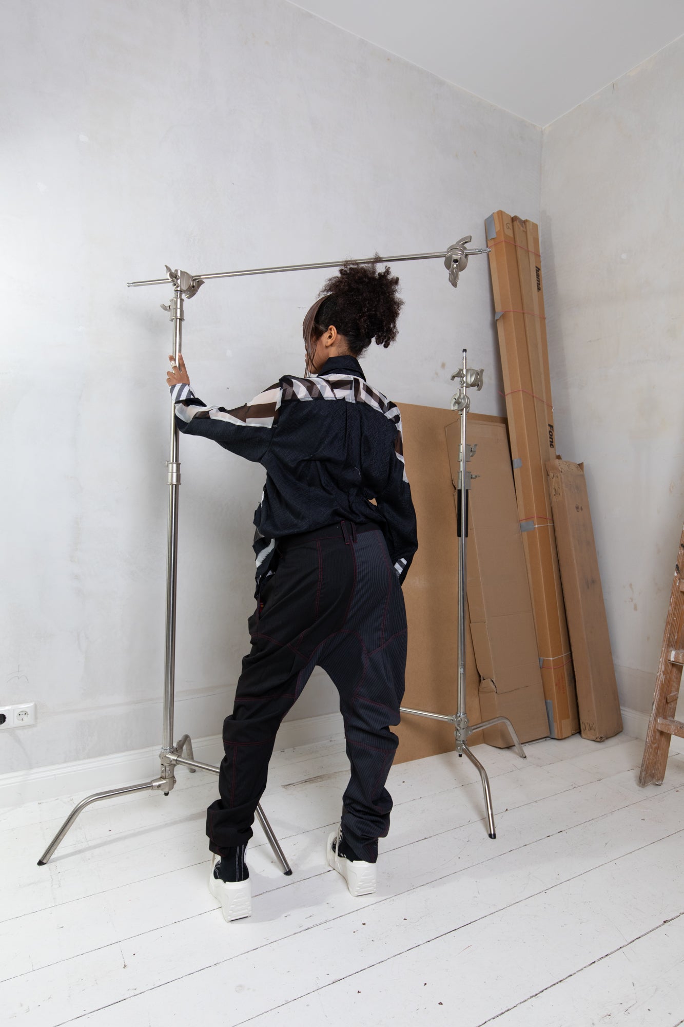 Virgin wool "J.J" Pants