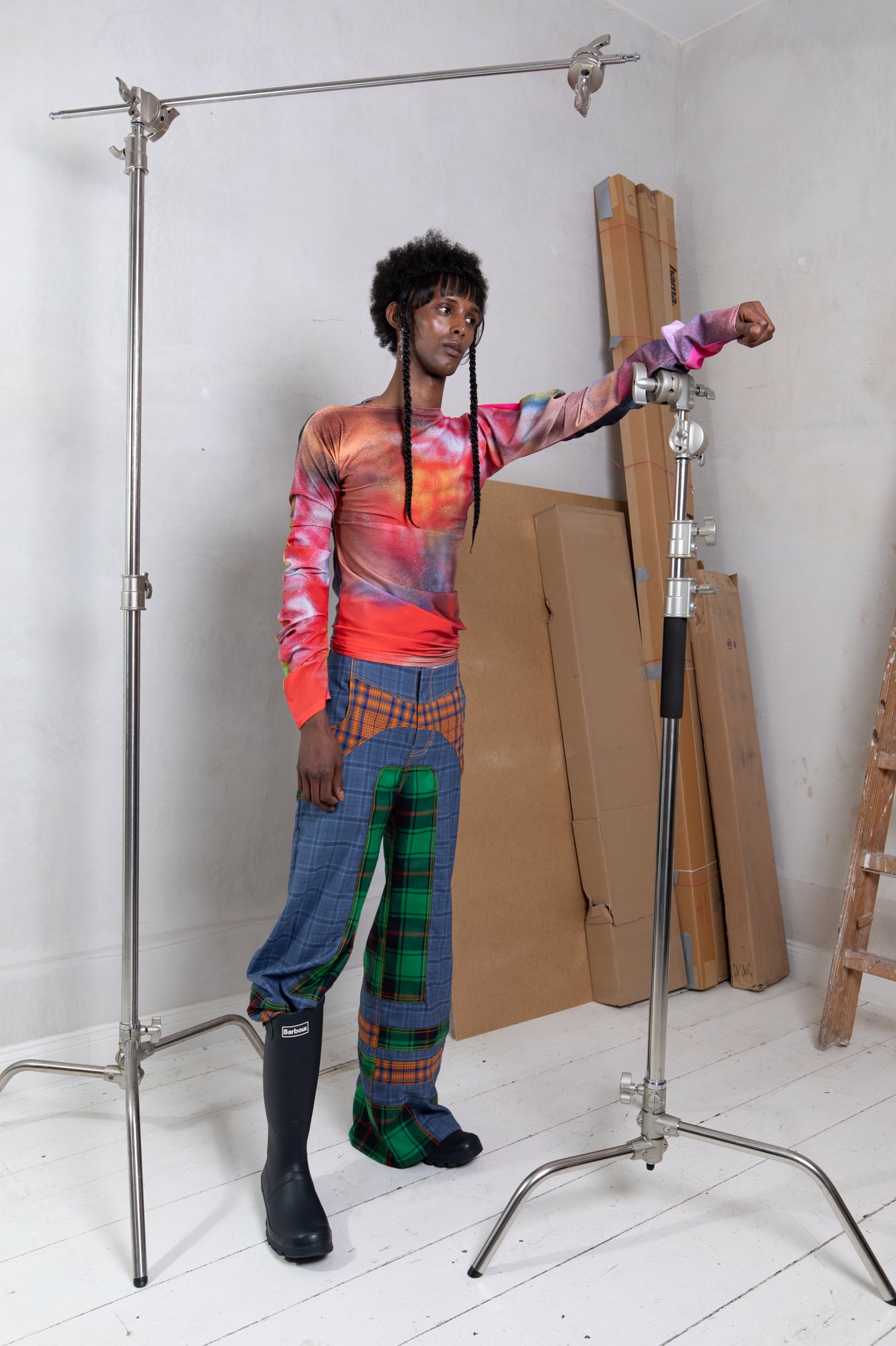 Scottish wool "USAQUEN" Pants