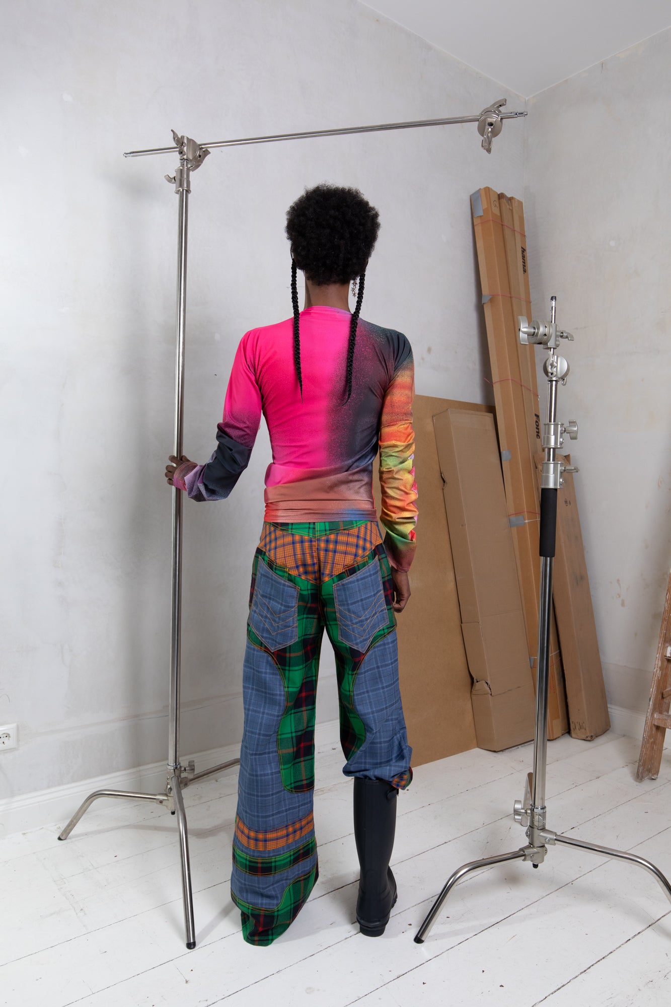Scottish wool "USAQUEN" Pants